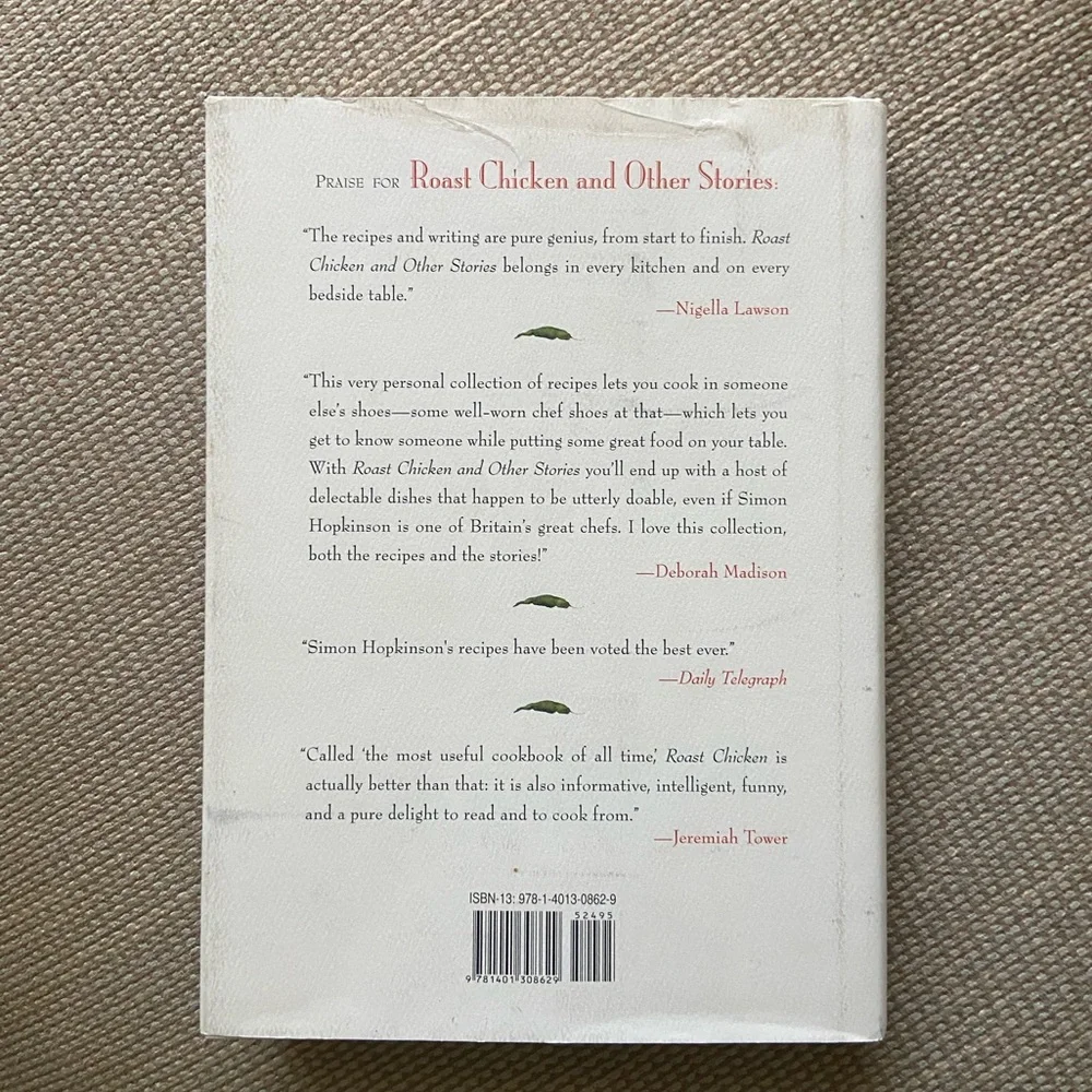 Roast Chicken and Other Stories by Simon Hopkinson